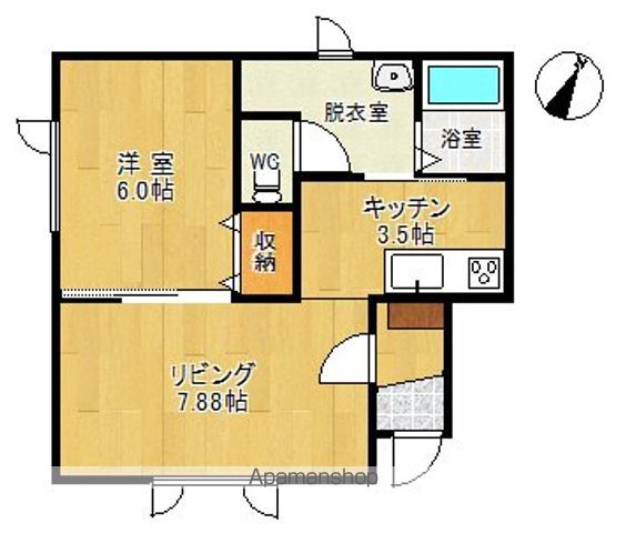 ＳＡＩＮＴＳ（セインツ）の間取り