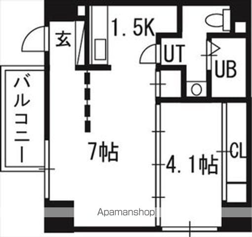 SーFORT北円山の間取り写真