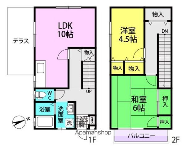 エントピアIIの間取り写真