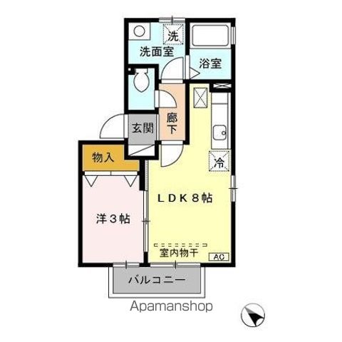 シュテルン上福岡 IIの間取り写真