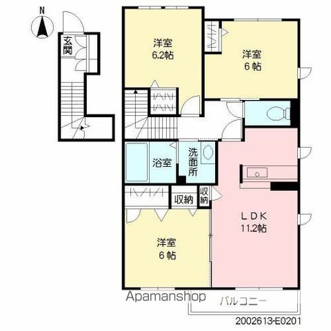 アトレ和泉II E棟の間取り写真