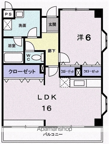 レソールの間取り写真