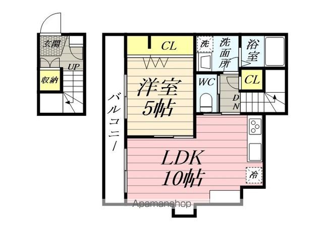 【キルシュ春日の間取り】