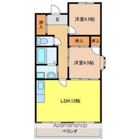 パークシティ川口PARTIの間取り写真