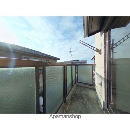 ハイツ岸田[2DK/46.35m2]のバルコニー