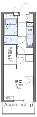 レオパレスレインボーステイツの間取り写真
