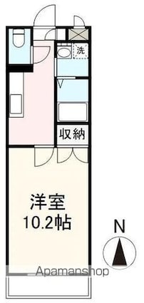 ＳＯＦＥＥＬ８[1K/32.16m2]の間取図