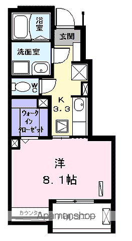 VIOLAの間取り写真