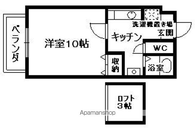 セグランス空港東Ａの間取り