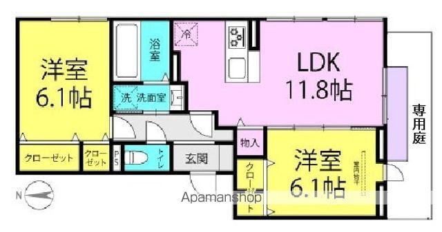 LAMAISON塚口の間取り写真