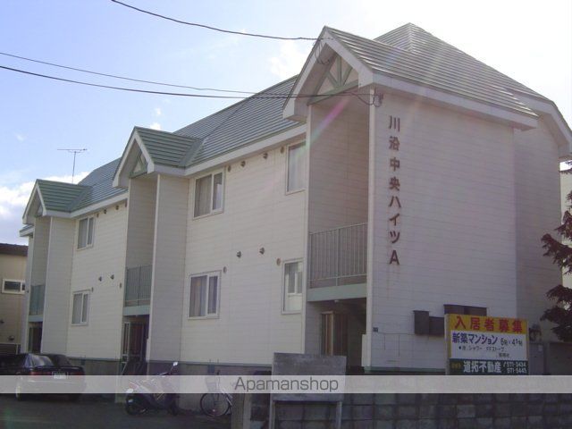 川沿中央ハイツAの外観写真
