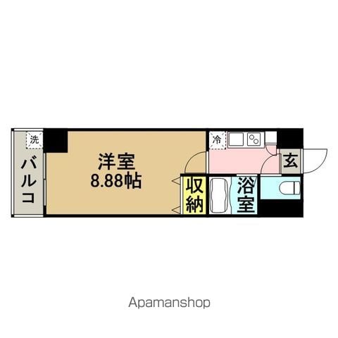 アリビオ博多駅東の間取り写真
