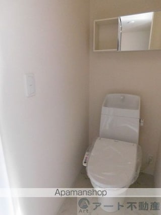 愛媛県松山市木屋町４丁目[1K/33.86m2]のトイレ
