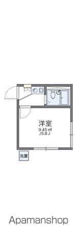 【レオパレスブルースカイの間取り】