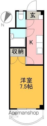ピュアコート高須の間取り写真