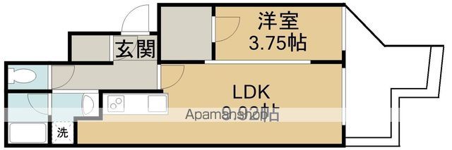 オルセーイスト北広島の間取り写真