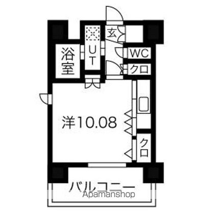 ｉｎｓｐｉｒａｔｉｏｎ（インスピレーション）[1K/29.38m2]の間取図