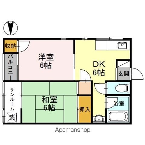 レガートの間取り写真