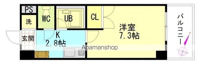 シャンテ中垣の間取り写真