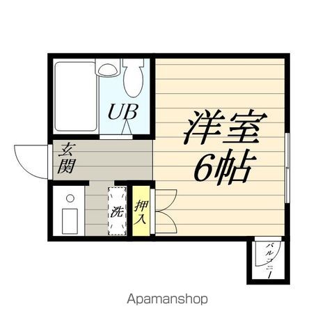 あさひマンションの間取り写真