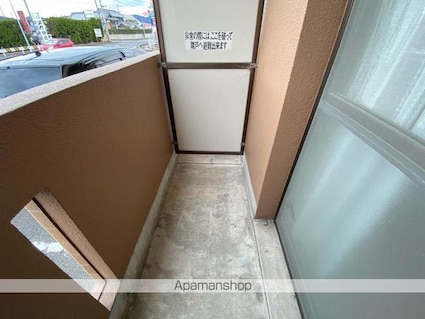 ＢＩＧＢＡＮ２[1K/25.12m2]のバルコニー