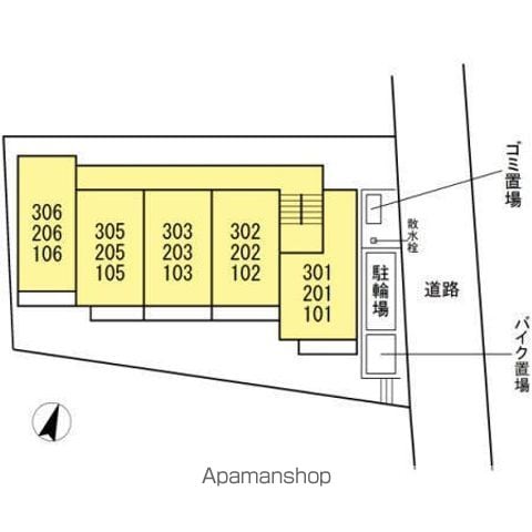 ＰＡＲＫ　Ｋ 301 ｜ 神奈川県川崎市川崎区小田５丁目9-5（賃貸アパート1K・3階・28.01㎡） その25