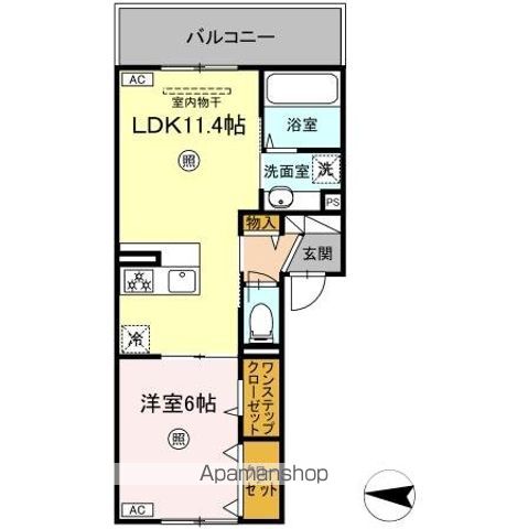 グランフォレスト大江の間取り写真