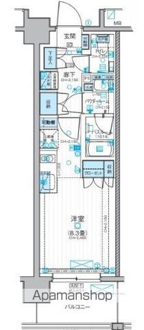 デュオステージ海老名の間取り写真