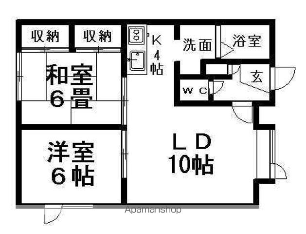 パークハイツ清田の間取り写真