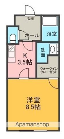 グランソレイユの間取り写真
