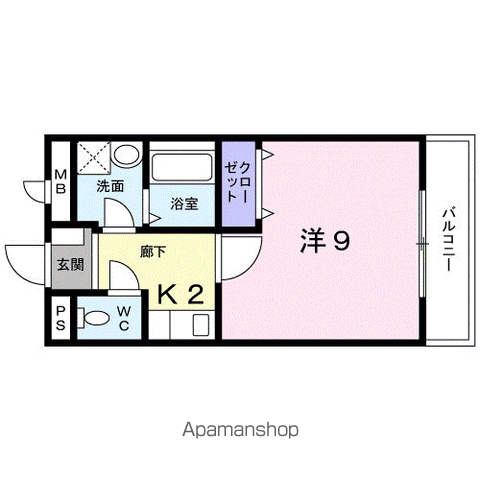 ボナールの間取り写真