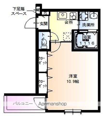 フジパレス立花駅東I番館の間取り写真