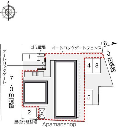 レオパレスファンソ 208 ｜ 千葉県船橋市海神町南１丁目1606-10（賃貸マンション1K・2階・19.87㎡） その22