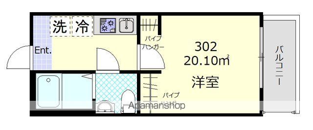 ランドコートの間取り写真