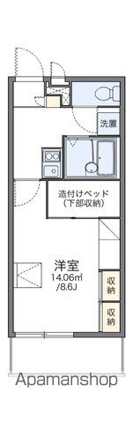 レオパレスソレーユIIの間取り写真