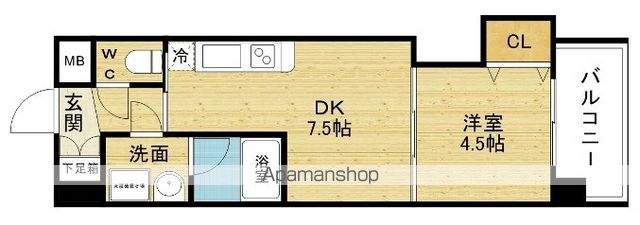 CASSIA新大阪の間取り写真