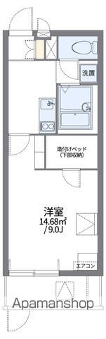 レオパレス真Ⅶの間取り