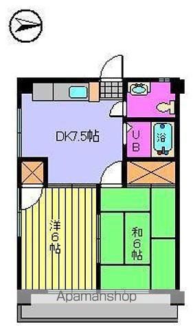 天山ハイツIIの間取り写真