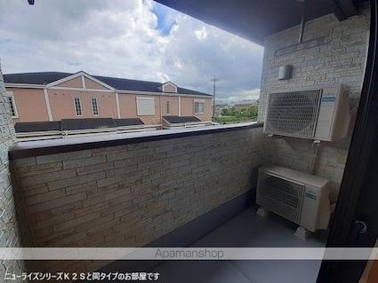 クレール聖和Ａ[2LDK/56.48m2]のバルコニー