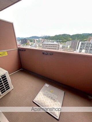 広島県広島市西区中広町２丁目[1K/29.2m2]のバルコニー