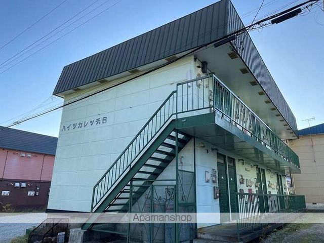 ハイツカレッヂBの玄関写真