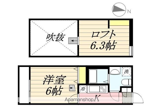 キューブＡの間取り