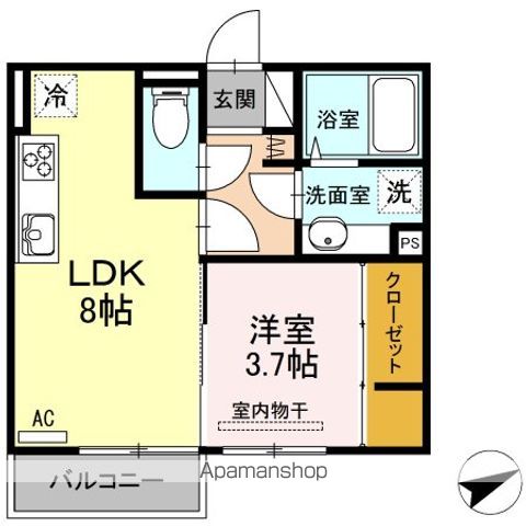 【ＤーＲＯＯＭ古野の間取り】