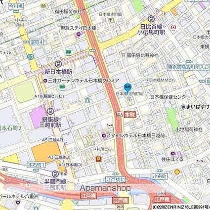 ＧＲＡＮ　ＰＡＳＥＯ日本橋三越前[1K/29.29m2]の周辺
