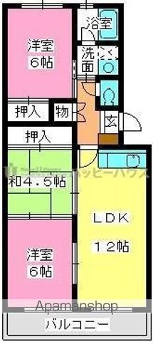 レークサイドパークの間取り写真