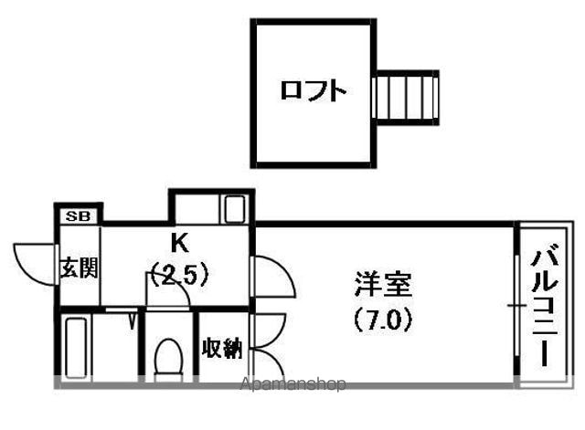レオパレスさんわ大和田第5の間取り写真