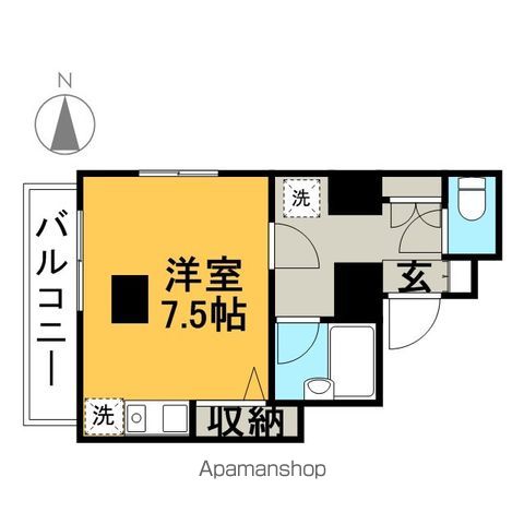 ドゥーエ西大島の間取り写真