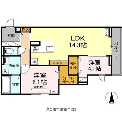 ロイヤルベルムの間取り