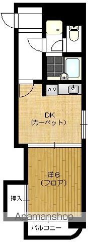 朝日プラザエザース欅通の間取り写真