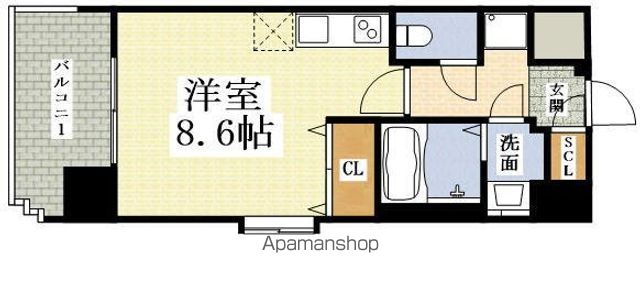 プレサンス神崎川ファインブレスの間取り写真